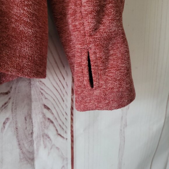 Duluth Trading Co Women’s M Full Zip Lightweight Jacket, Heather Red, Like New - Picture 3 of 7